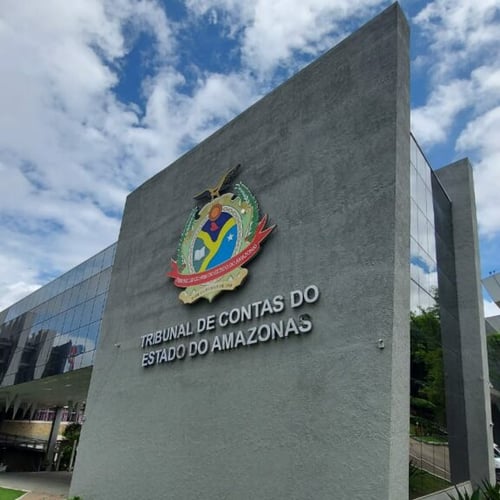 Fachada do TCE AM (Foto: Divulgação)