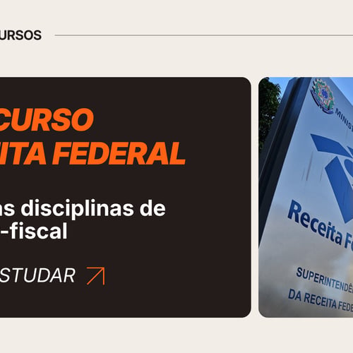 Thumb especial do Qconcursos Disciplinas concurso Receita Federal