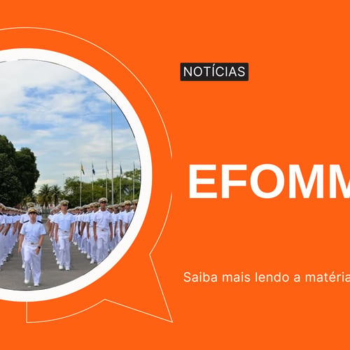 Ilustração sobre o Concurso EFOMM