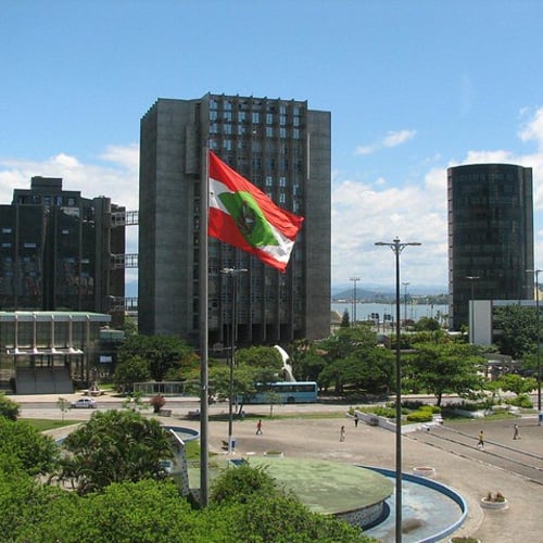 Bandeira de SC (Foto: CNJ) 