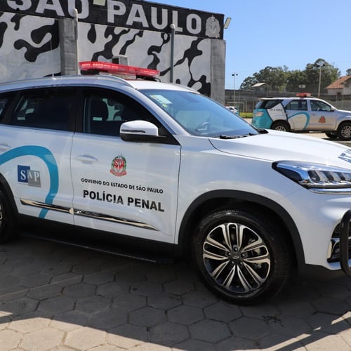 Viatura da Polícia Penal SP (Foto: Divulgação/Governo SP)