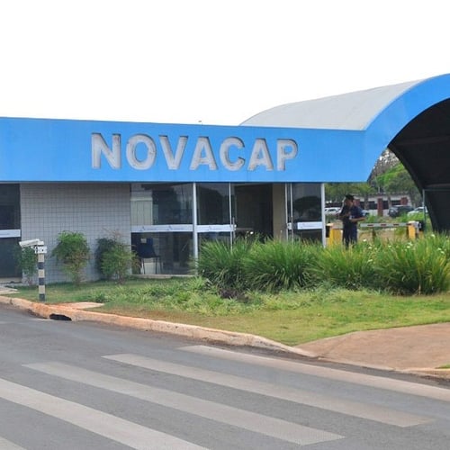 Entrada do prédio da Novacap (Foto: Agência Brasília)