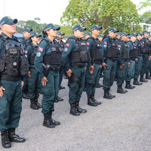 Policiais militares do Pará (Foto: Ascom/PM PA)