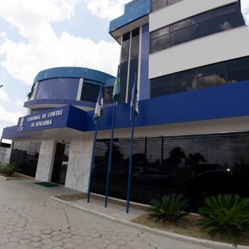 Fachada do prédio TCE RR (Foto: Ascom/TCE RR)