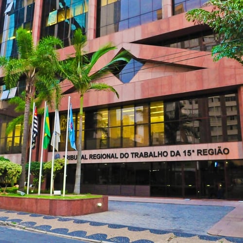 Fachada do TRT15 (Foto: Divulgação)