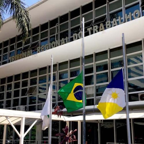 Fachada do TRT10 (Foto: CNJ)