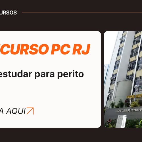 Thumb Especial do Qconcursos Concurso PC RJ o que estudar para perito (Foto: Secretaria de Estado de Polícia Civil Tomaz Silva Agência Brasil)