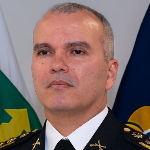 Comandante-geral da PM DF, coronel Palhares (Foto: Divulgação)
