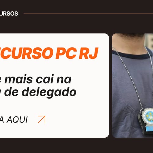 Thumb Especial do Qconcursos disciplina mais cobrada no concurso PC RJ