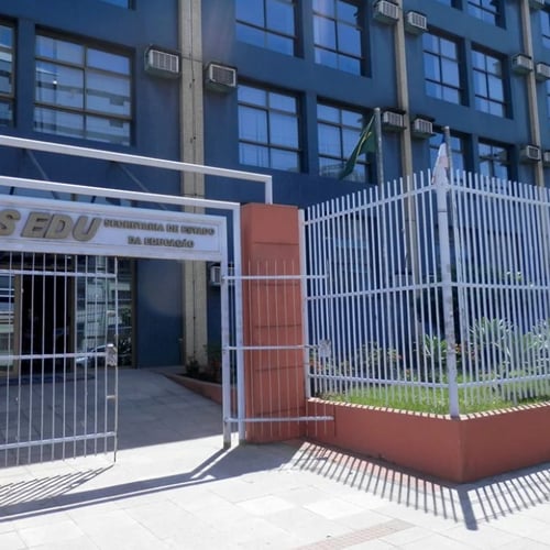 Fachada do prédio da Sedu ES (Foto: Divulgação/Governo ES)