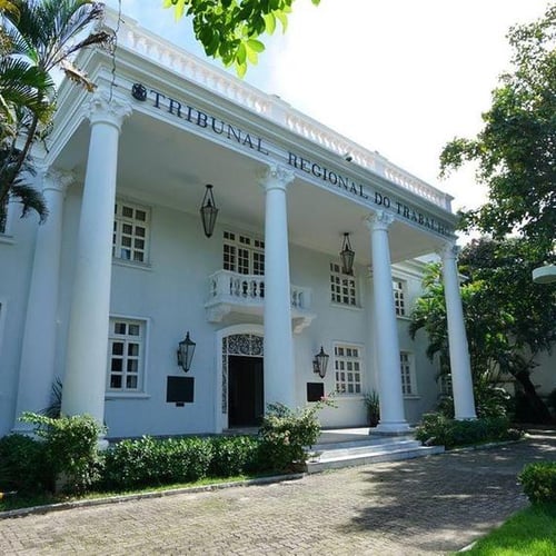 Fachada do TRT CE (Foto: Divulgação)