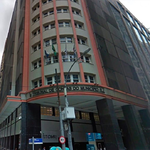 Fachada do Tribunal de Contas do Município do Rio de Janeiro (Foto: Divulgação)