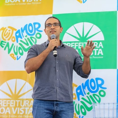 Prefeito Arthur Henrique Machado (Foto: Cláudia Ferreira/Semuc Boa Vista RR)