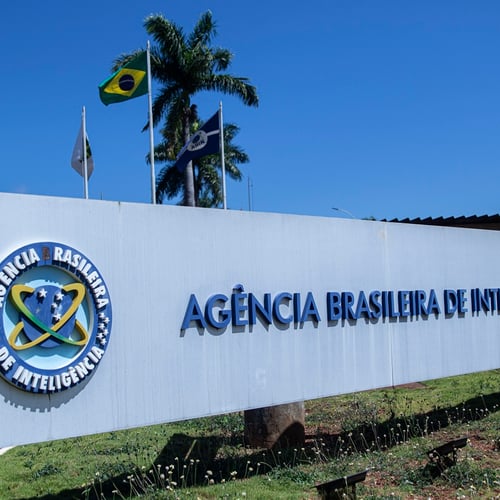 Fachada da Abin (Foto: Antônio Cruz/Agência Brasil)
