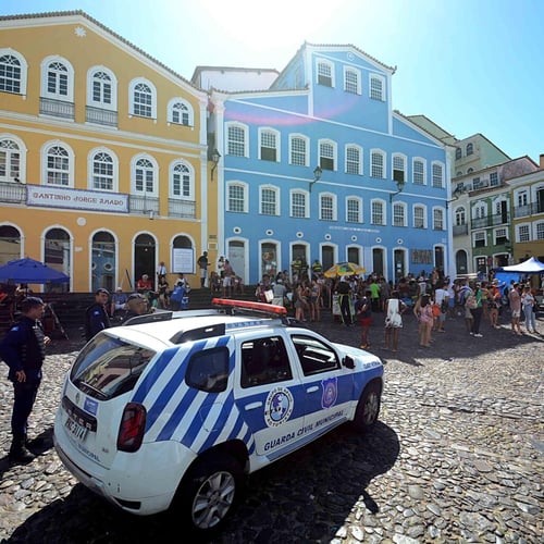 Guarda de Salvador BA (Foto: Jefferson Peixoto/Secom Salavdor BA)