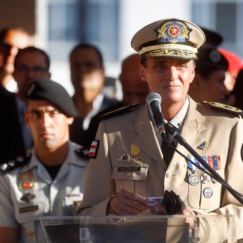 Comandante-geral da Polícia Militar da Bahia (Foto:Matheus Landim/GOVBA)