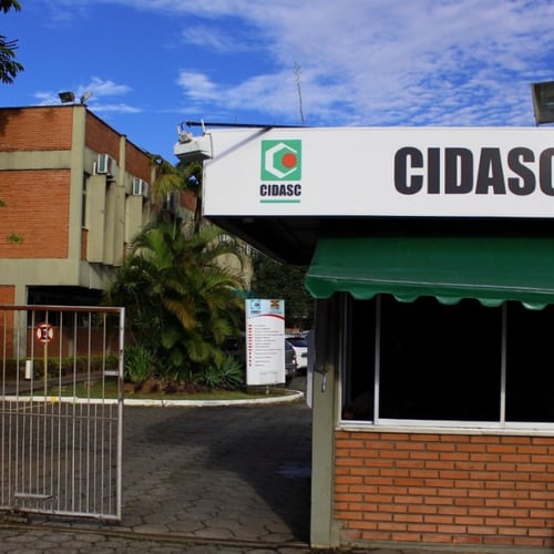 Fachada prédio Cidasc (Foto: Ascom)