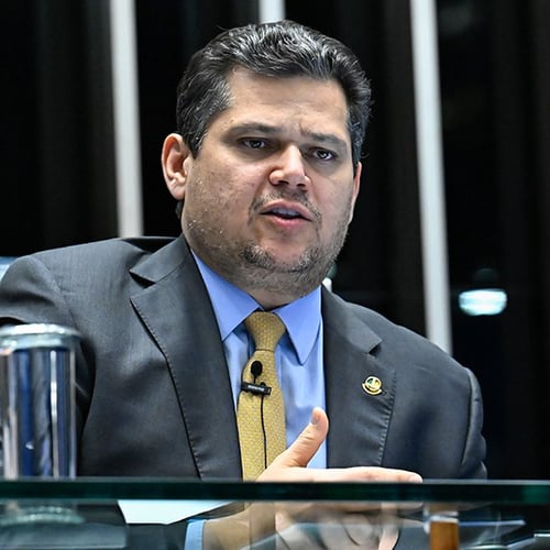 Presidente do Senado Federal, Davi Alcolumbre (Foto: Waldemir Barreto/Agência Senado)