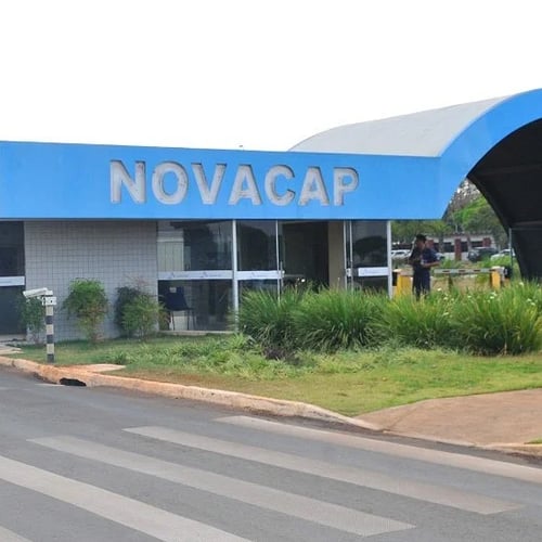 Entrada do prédio da Novacap (Foto: Agência Brasília)