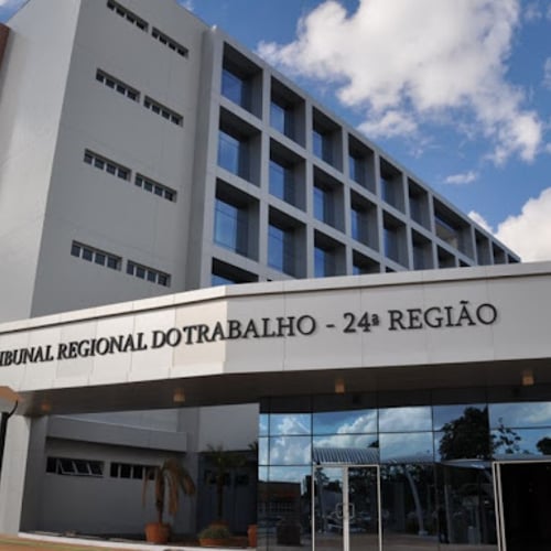 Fachada do TRT MS (Foto: Divulgação)