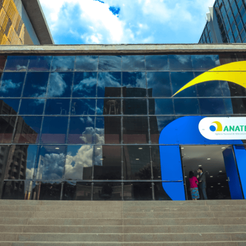 Fachada da Anatel (Foto: Zack Stencil/MCom)