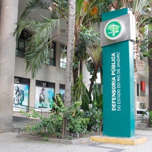 Fachada da Defensoria Pública do Estado do Rio de Janeiro (Foto: DPE RJ)