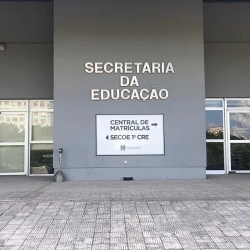 Fachada da Secretaria de Educação do Rio Grande do Sul (Foto: Seduc RS)