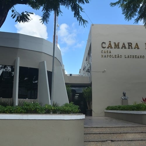 Fachada da Câmara Municipal de João Pessoa (Foto: Divulgação)
