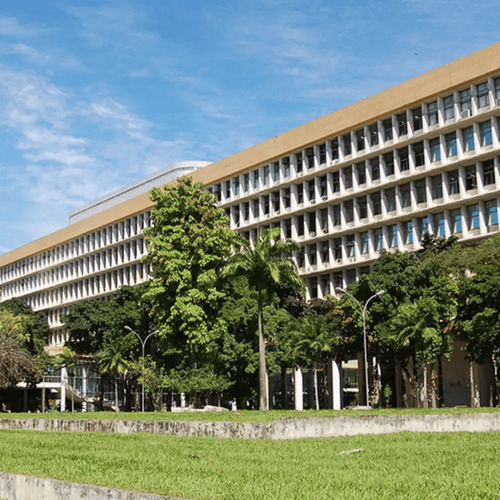 Fachada da Universidade Federal do Rio de Janeiro (Foto: Divulgação/ UFRJ)