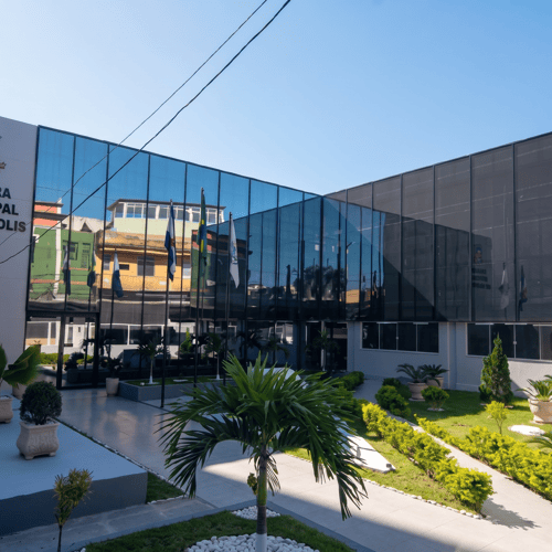 Fachada da Câmara de Nilópolis RJ (Foto: Divulgação/Prefeitura de Nilópolis RJ)
