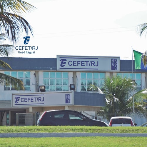 Fachada do câmpus de Itaguaí do Cefet RJ