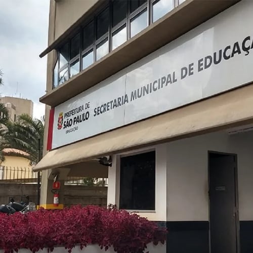 Fachada da Secretaria Municipal de Educação de São Paulo (Foto: Divulgação)