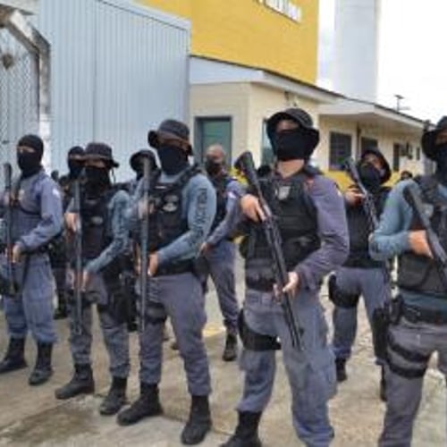 Servidores da Polícia Penal BA (Foto: Divulgação)