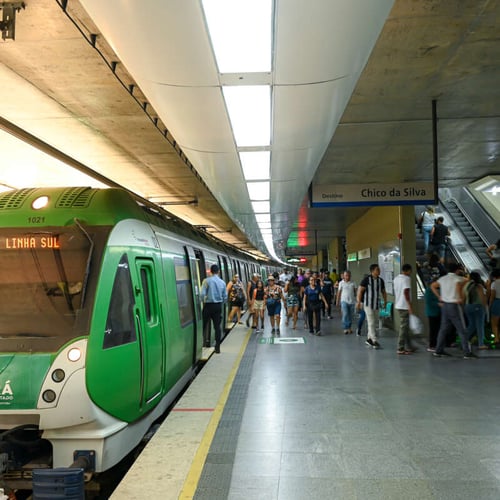 Estação da Metrofor (Foto: Divulgação)