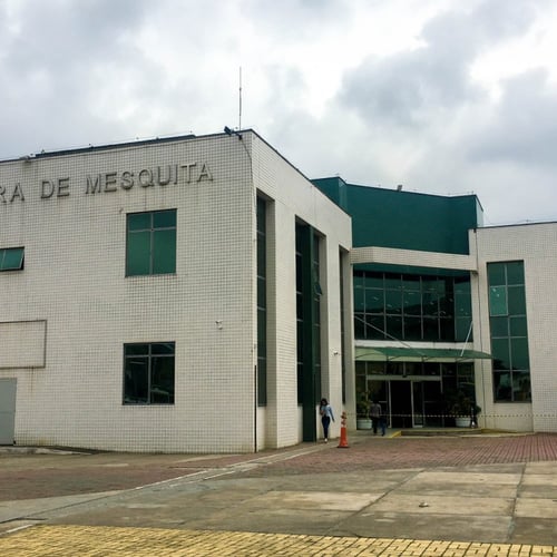 Fachada da Prefeitura de Mesquita RJ (Foto: Tiago Ferraz/Prefeitura de Mesquita RJ)