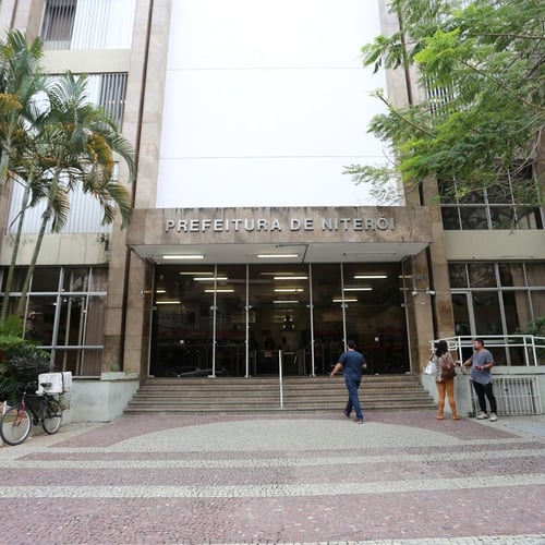 Fachada da Prefeitura de Niterói (Foto: Divulgação)