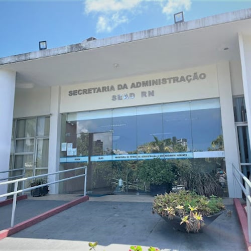 Fachada da Secretaria de Administração do RN (Foto: Divulgação)