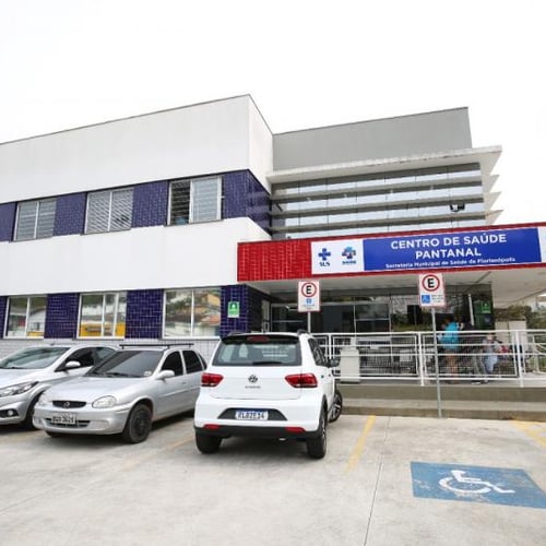 Fachada de centro de saúde de Florianópolis SC (Foto: Secretaria Municipal de Saúde de Florianópolis)