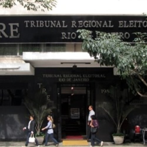 Fachada do TRE RJ (Foto: Divulgação)