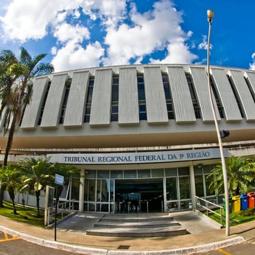 Fachada do TRF1 (Foto: CNJ)