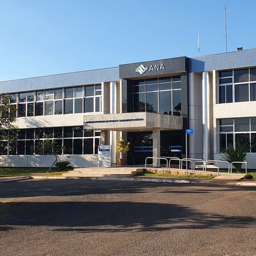 Fachada da Agência Nacional de Águas (Foto: Divulgação/ANA)