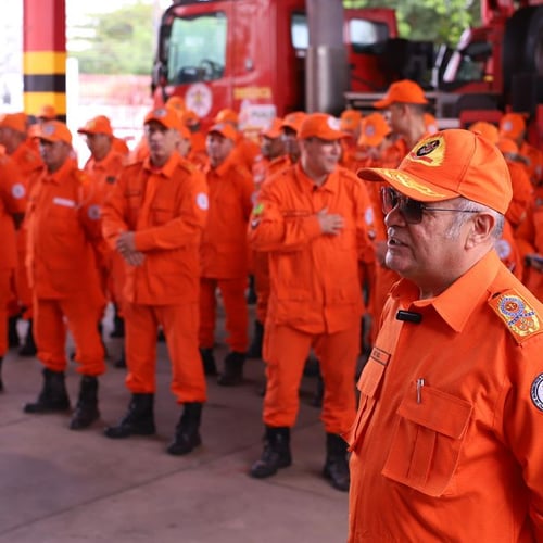 Soldados do Corpo de Bombeiros do Piauí (Foto: Governo do Piauí/Divulgação)