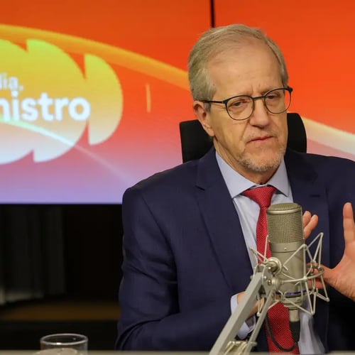 Ministro do Meio Ambiente e Mudança do Clima, João Paulo Capobianco, em entrevista ao programa "Bom dia, ministro" (Foto: Fabio Rodrigues-Pozzebom/ Agência Brasil)