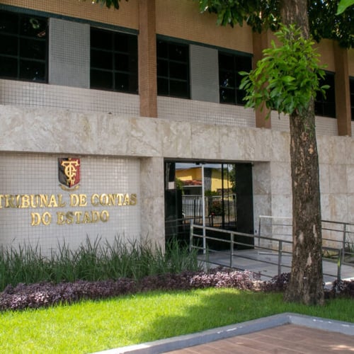 Fachada do prédio do Tribunal de Contas da Paraíba (Foto: Divulgação)