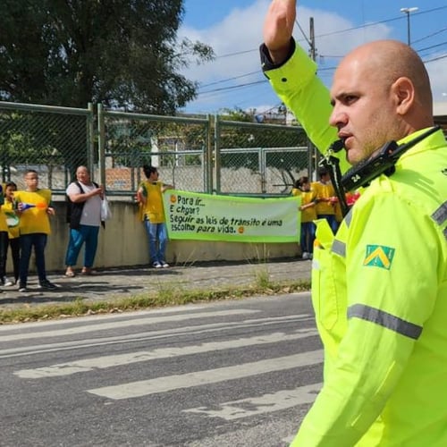 Agente de trânsito de Campina Grande, na Paraíba (Foto: Divulgação/Prefeitura de Campina Grande)