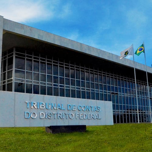 Fachada do Tribunal de Contas do Distrito Federal (Foto: Divulgação)