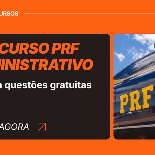 Thumb Especial do Qconcursos Questões concurso PRF Administrativo