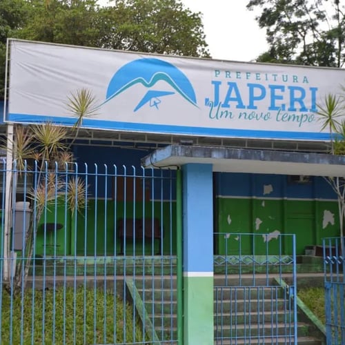 Fachada da Prefeitura de Japeri, no Rio de Janeiro (Foto: Divulgação)