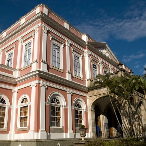 Fachada do Museu Imperial (Foto: Ibram/Divulgação)