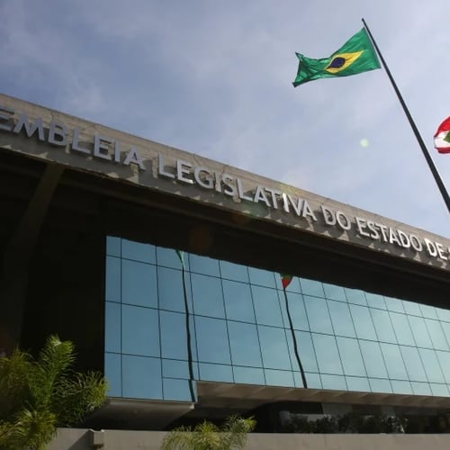 Fachada prédio Alesc (Foto: Divulgação)